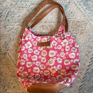 Floral Pink Tote Bag